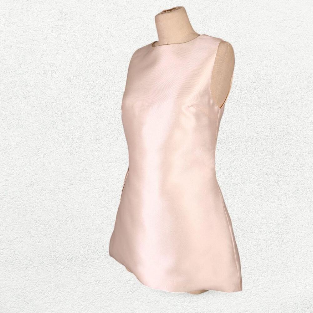 Odd Muse The Ultimate Muse Satin Shift Dress in Ivory